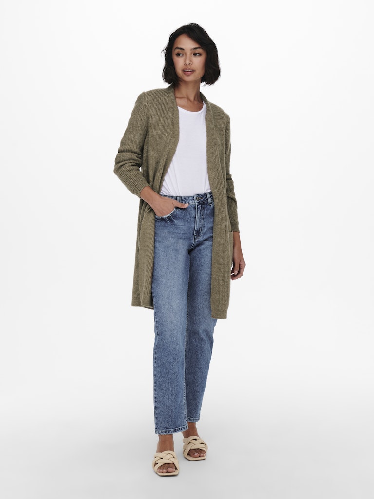 Only Damen Strickjacken Caribou/W Melan