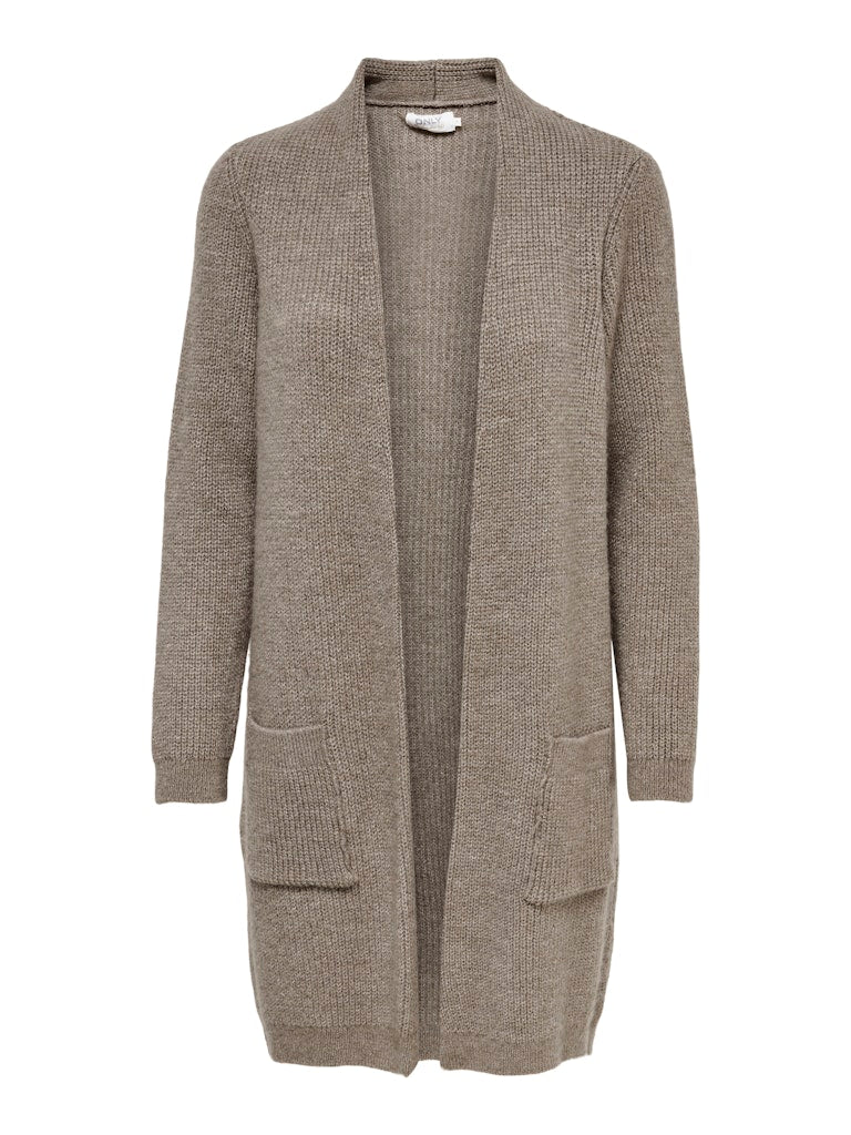 Only Damen Strickjacken Caribou/W Melan
