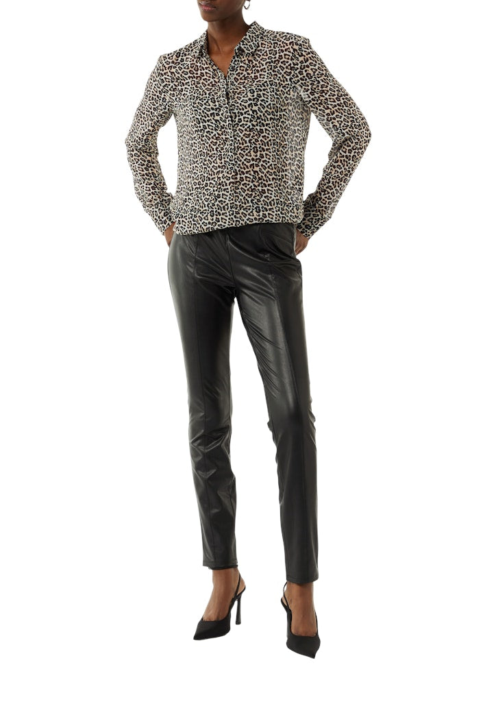 Comma Damen Blusen Brown