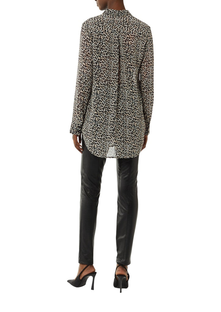 Comma Damen Blusen Brown