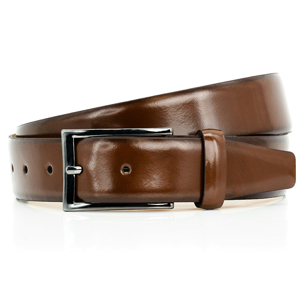 LINDENMANN Herren Gürtel Braun