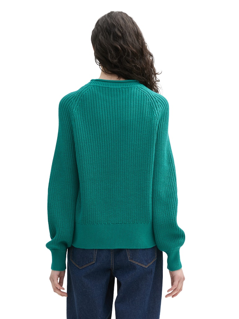 Tom Tailor denim Damen Pullover Jade Green