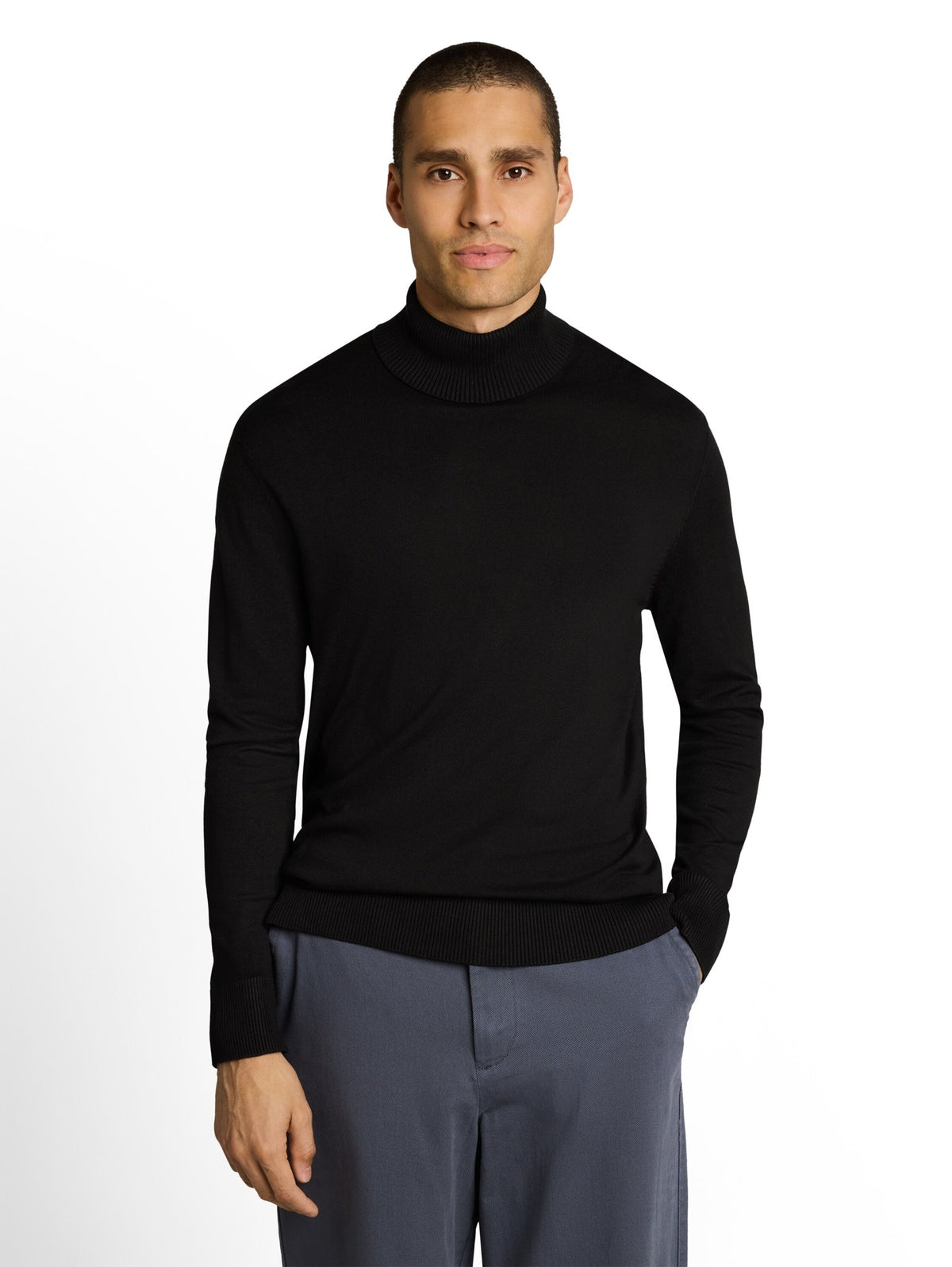 Tom Tailor denim Herren Pullover Black