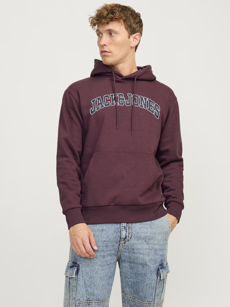 Jack & Jones Herren Sweatshirts Vineyard Wine