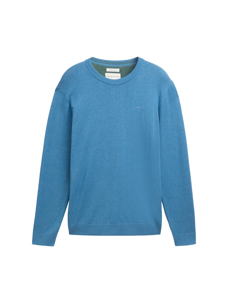 Tom Tailor Herren Pullover Ocean Blue Mela