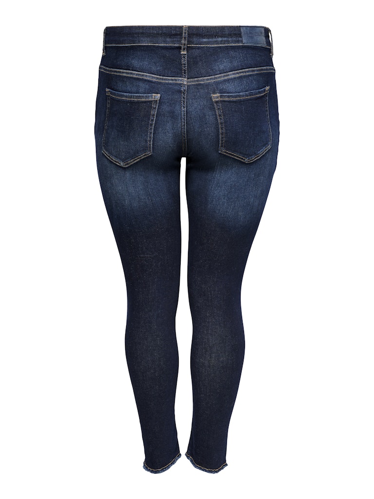 Only Caramkoma Damen Jeans Dark Blue Denim