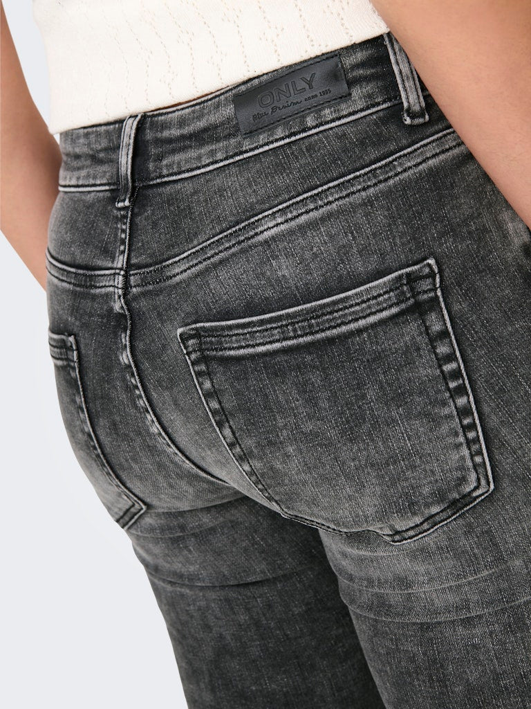 Only Damen Jeans Dark Grey Denim