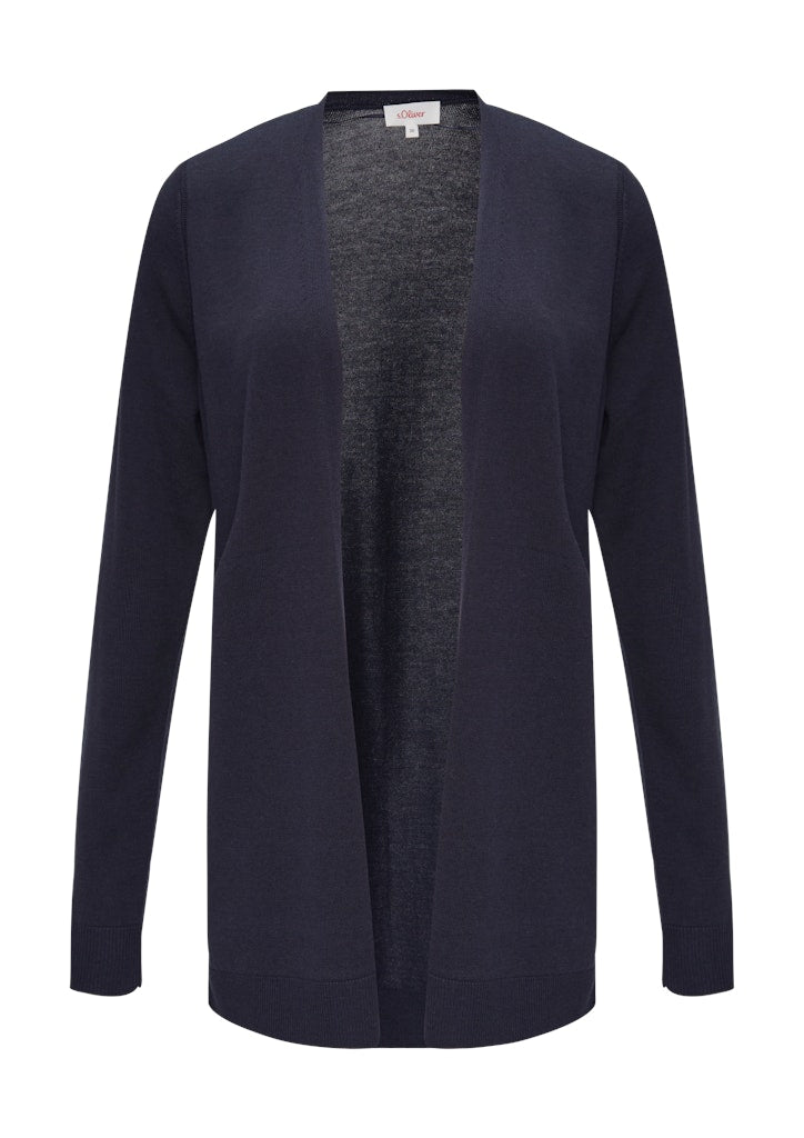 S. Oliver red Damen Strickjacken Blue