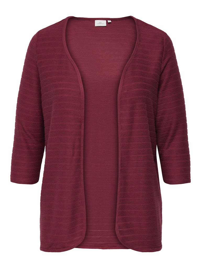 Only Caramkoma Damen Strickjacken Ruby Wine