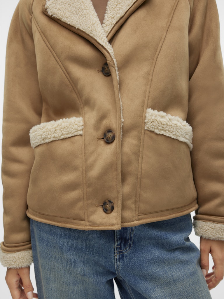 Vero Moda Damen Jacken Tigers Eye/Tedd