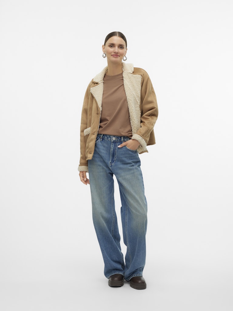 Vero Moda Damen Jacken Tigers Eye/Tedd
