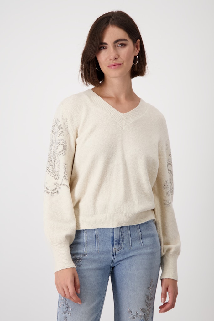 Monari Damen Pullover  Sandshell