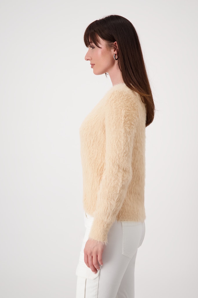 Monari Damen Pullover  Peach Necta