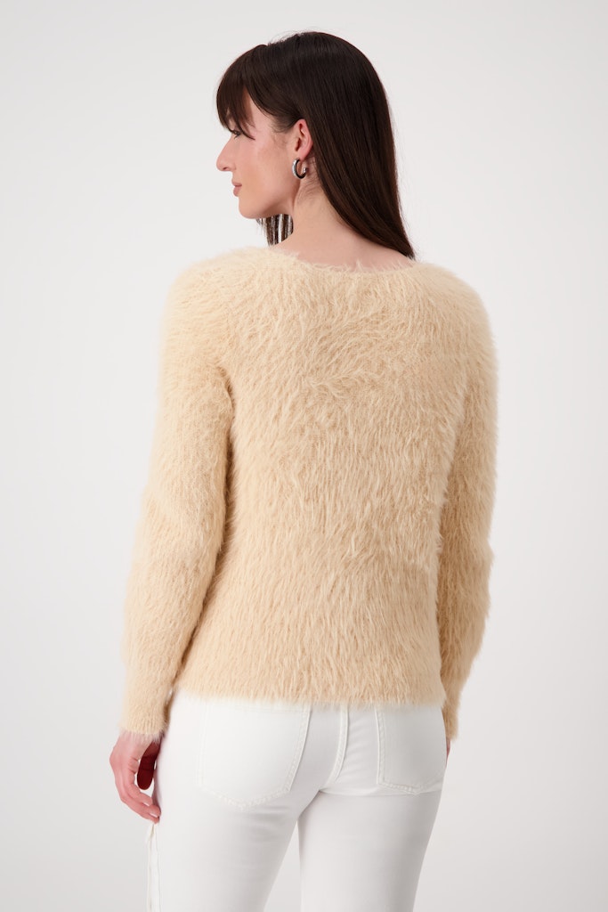 Monari Damen Pullover  Peach Necta