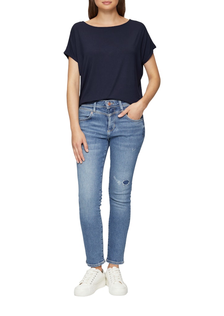 S. Oliver red Damen T-Shirts Blue