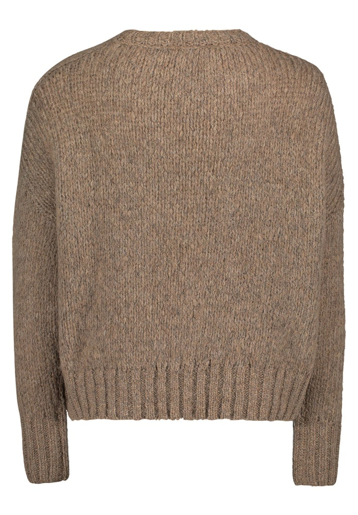 Cartoon Damen Pullover Light Brown Mel