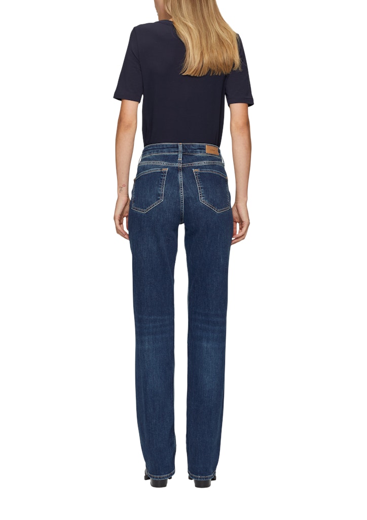 S. Oliver red Damen Jeans Blue