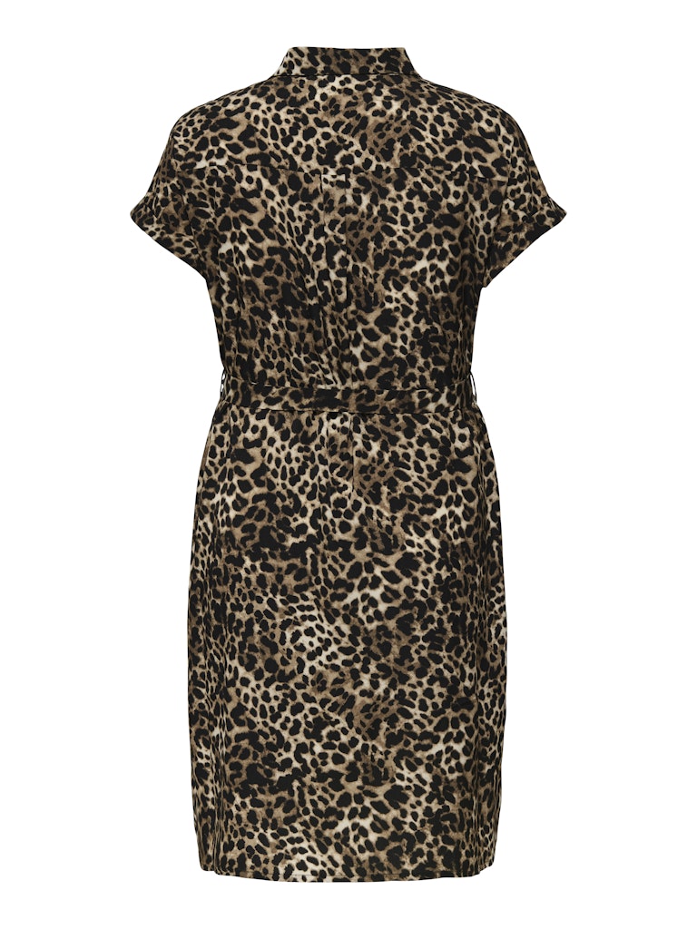 Only Caramkoma Damen Kleider Black/Leo