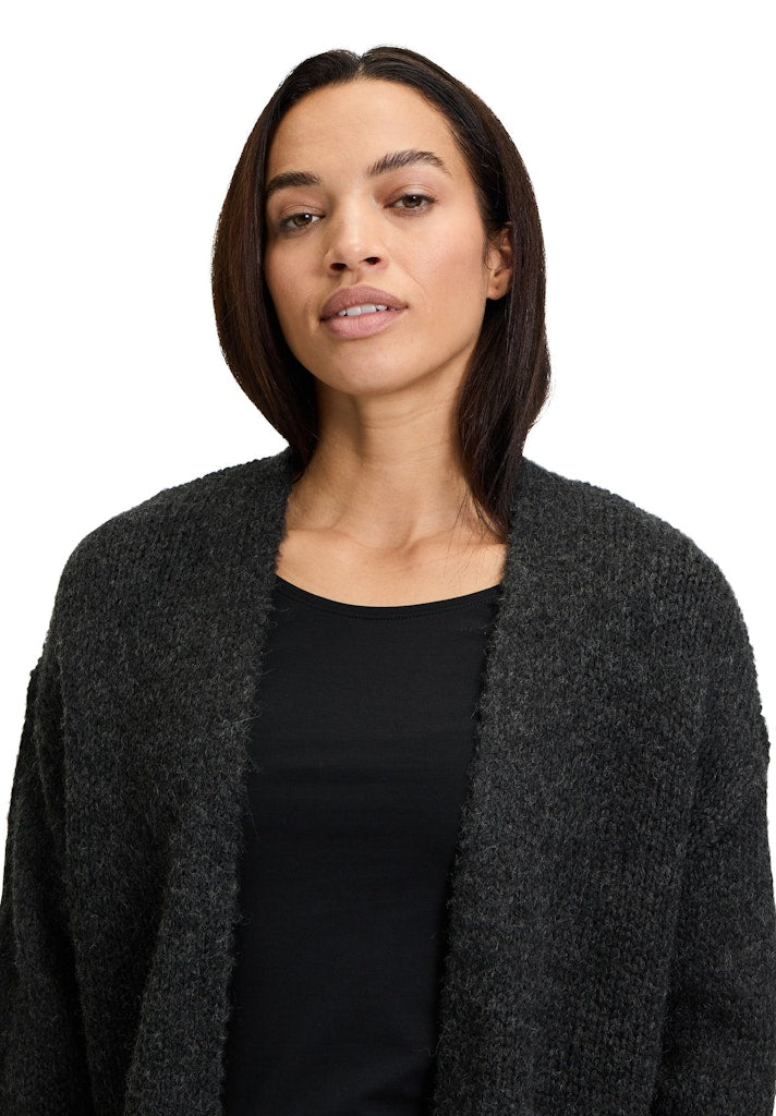 Cartoon Damen Strickjacken Anthracite Mela