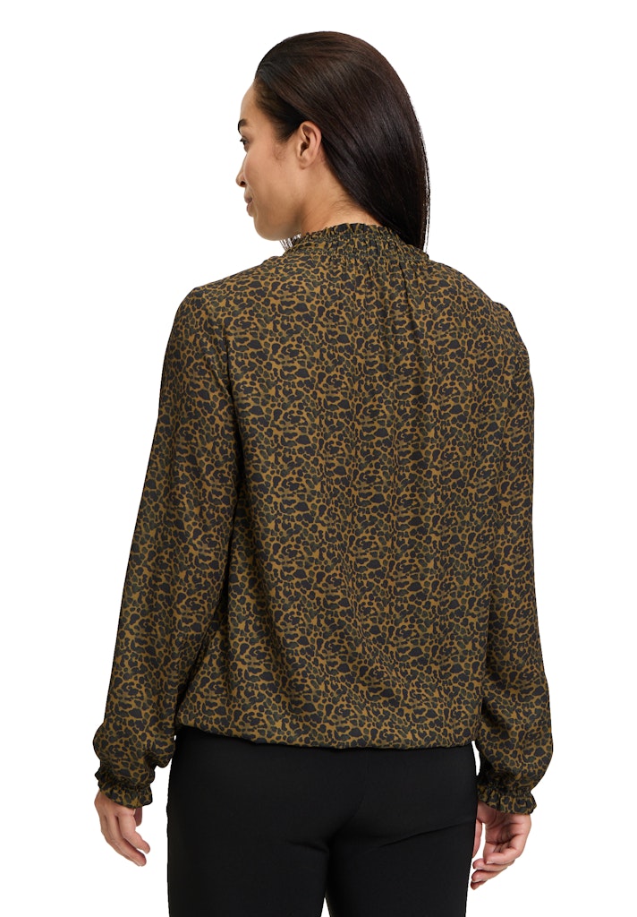 Cartoon Damen Blusen Black/Brown