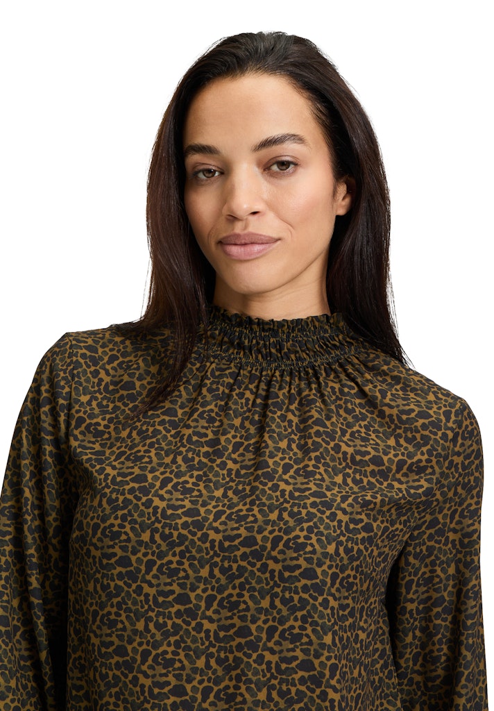 Cartoon Damen Blusen Black/Brown