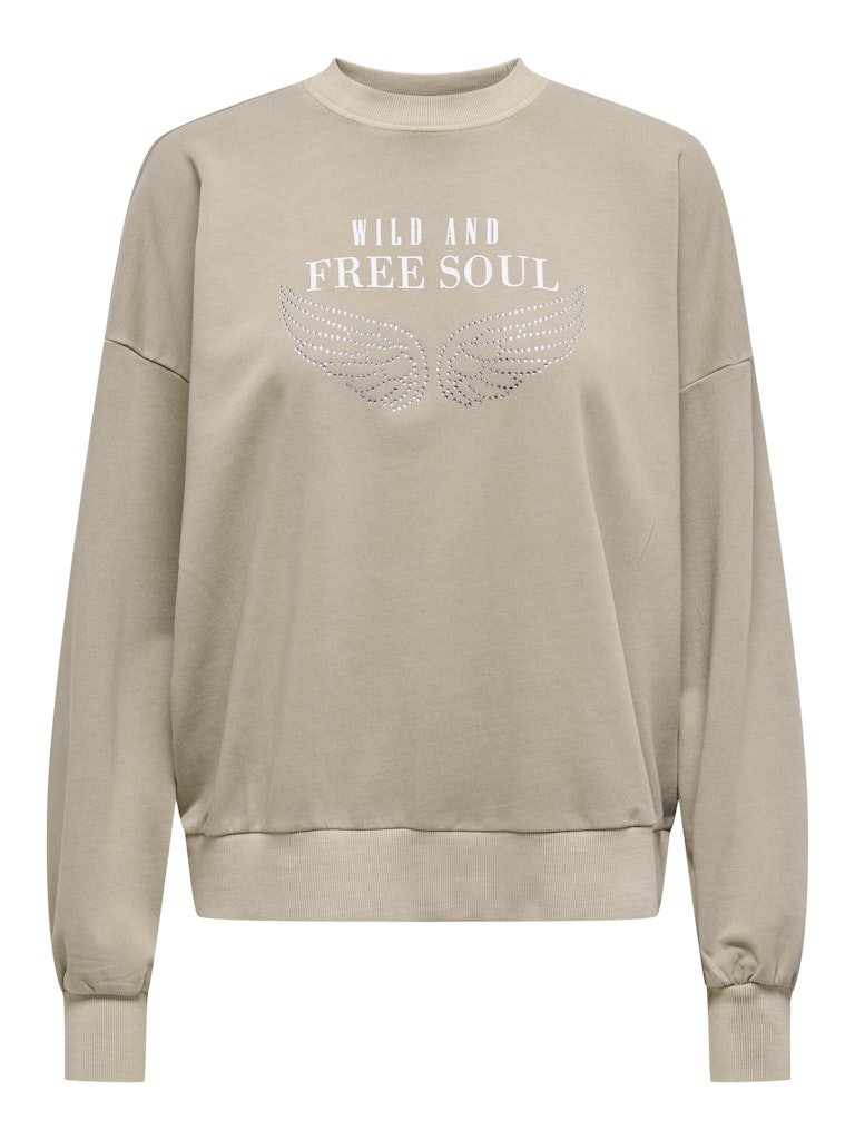 only Damen Sweatshirts Pure Cashmere/F