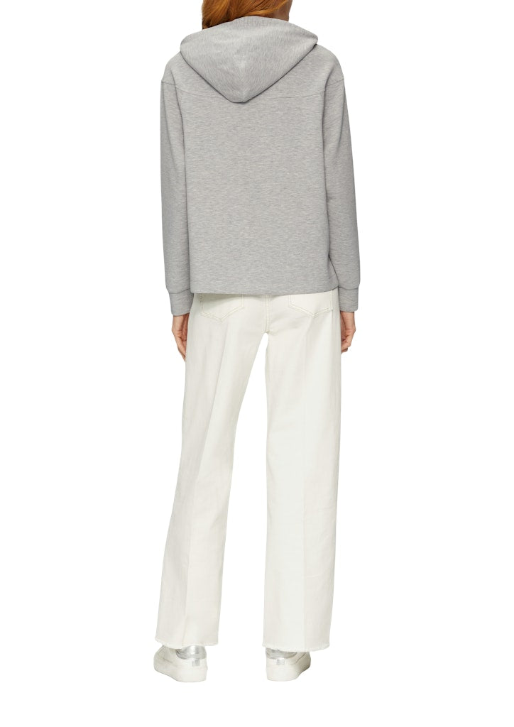 S. Oliver red Damen Sweatshirts Grey/Black