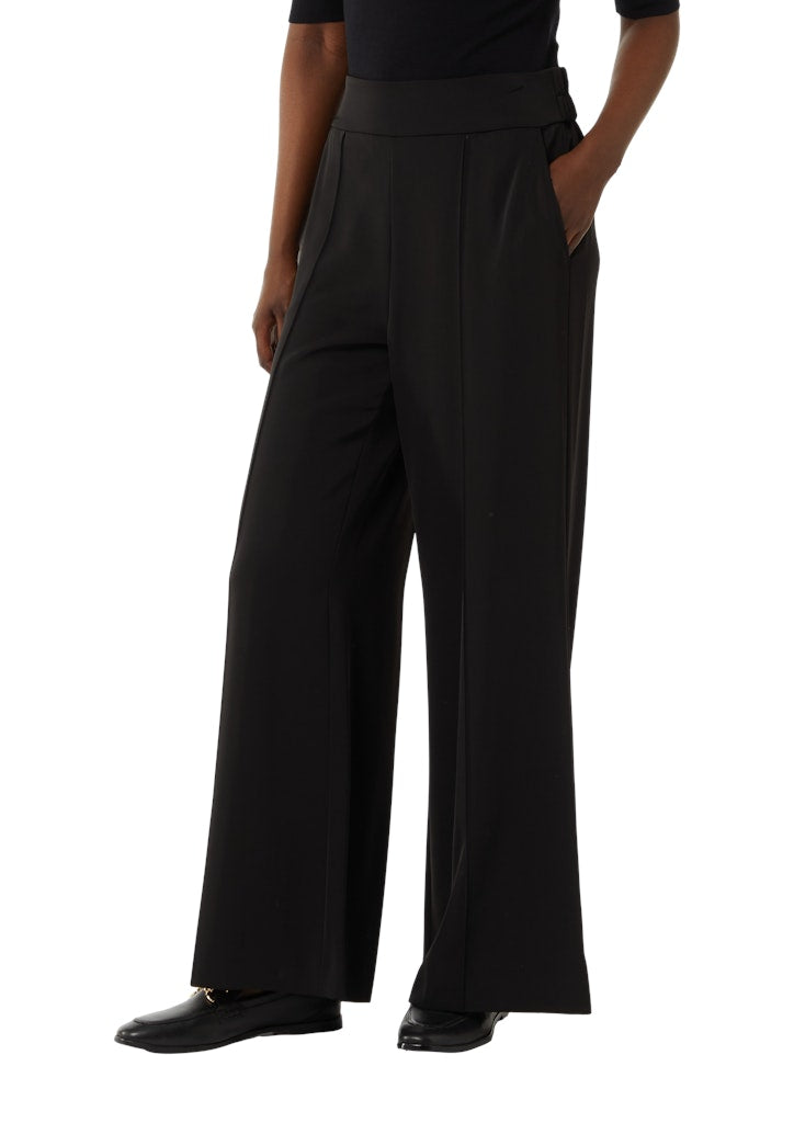 Comma Damen Hosen Grey/Black