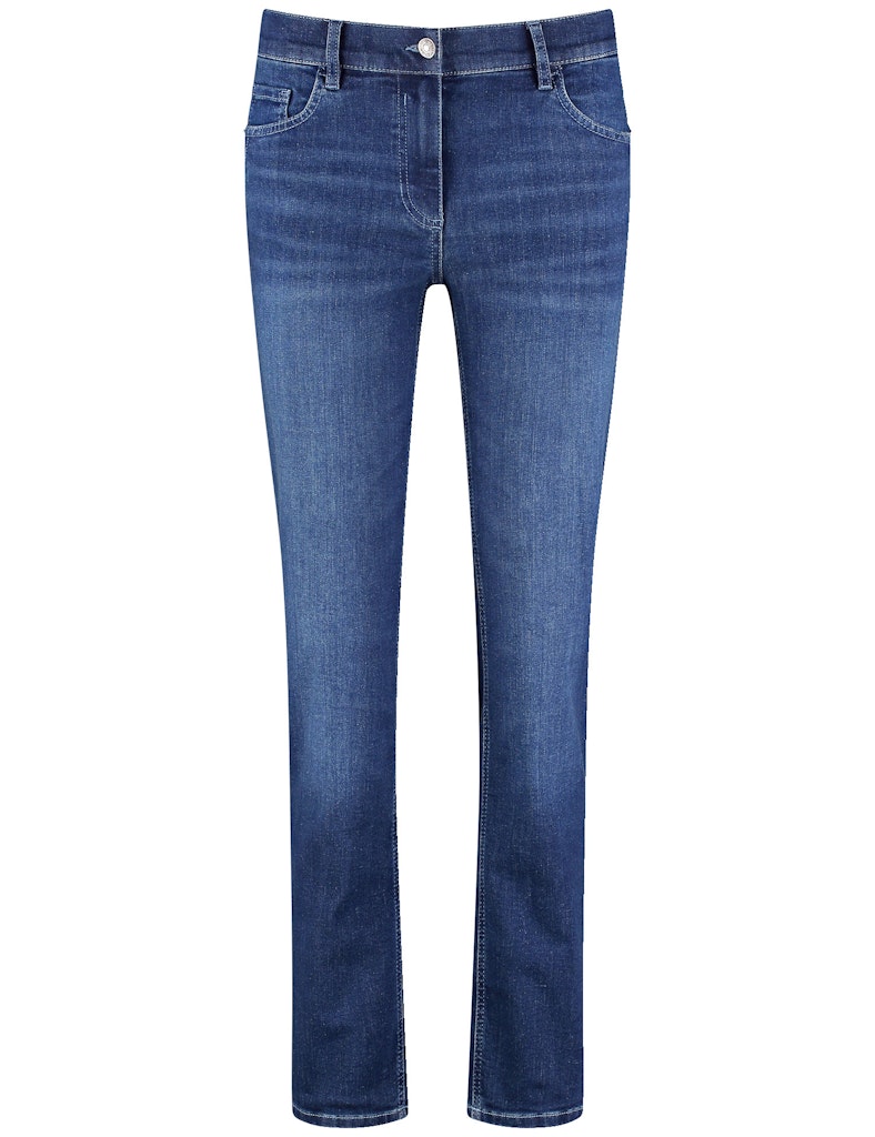 Gerry Weber Damen Jeans Blue Denim Mit