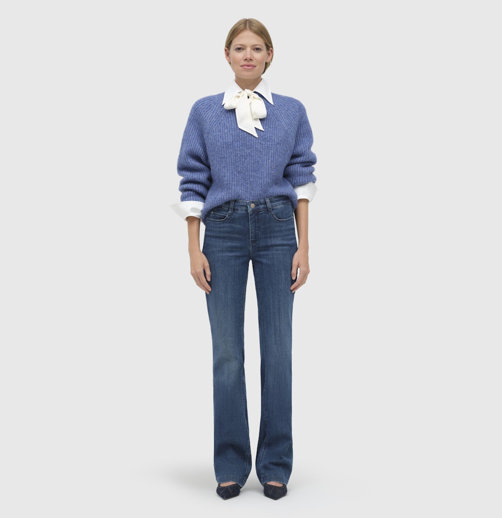 Mac Damen Jeans Cobalt Authenti