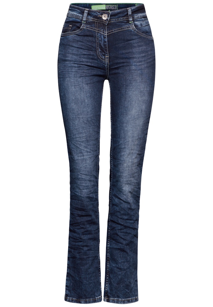 Cecil Damen Hosen  Mid Blue