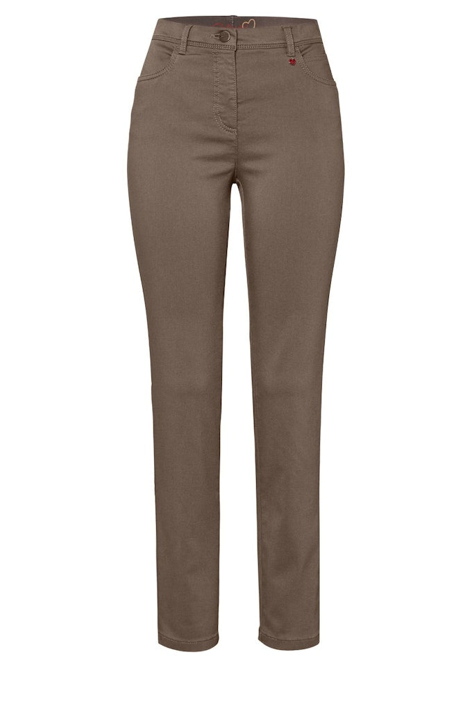 Toni Dress Damen Hosen Nougat