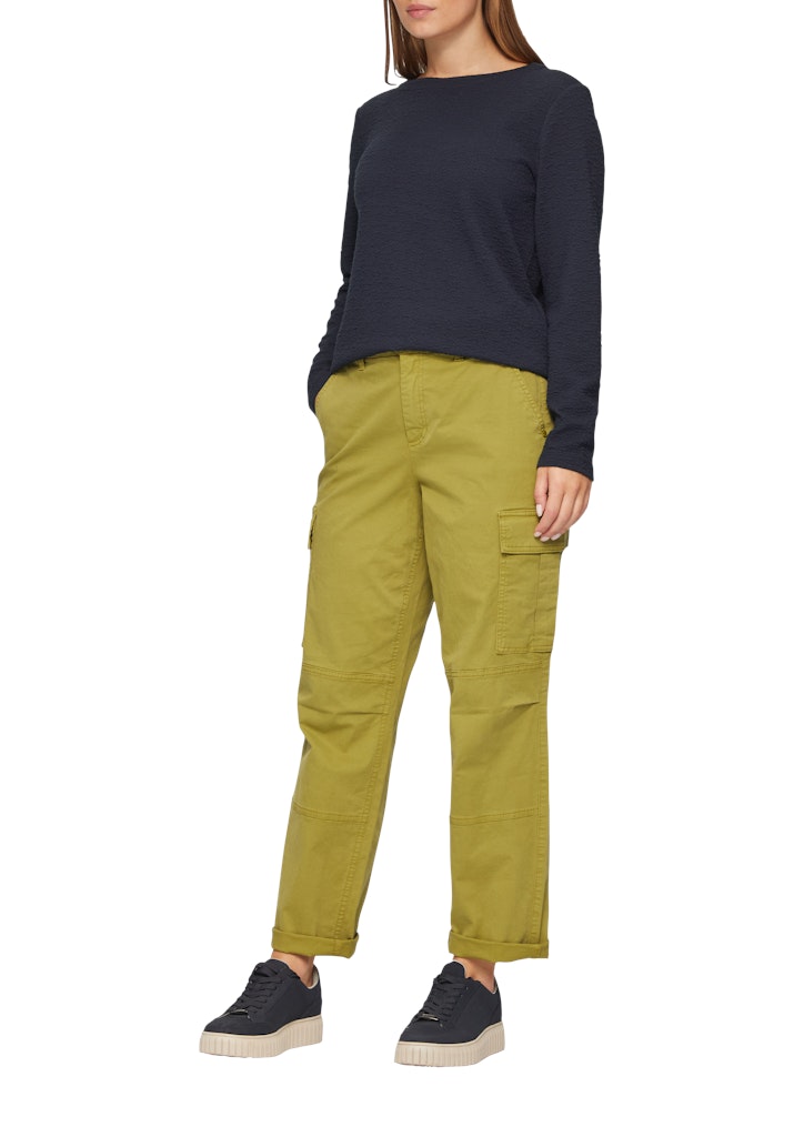 S. Oliver red Damen Sweatshirts Blue