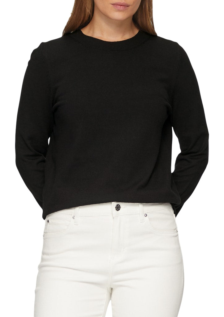 S. Oliver red Damen Pullover Grey/Black