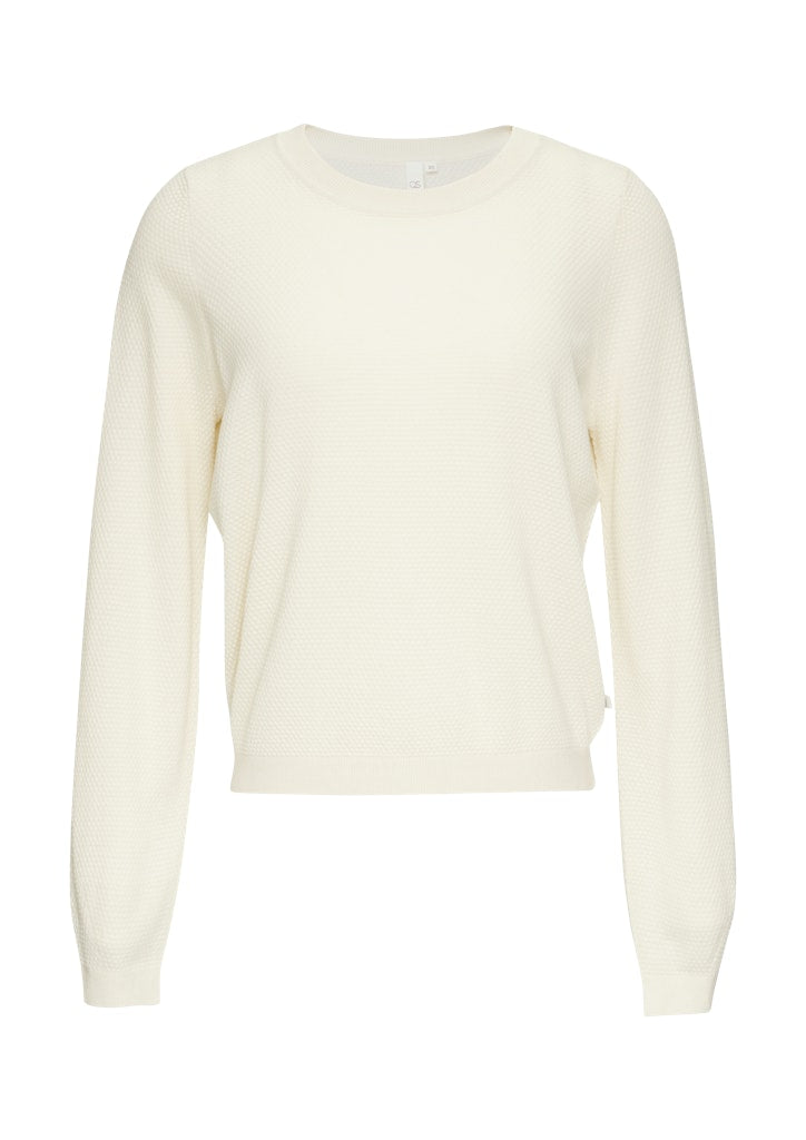 QS by S.Oliver Damen Pullover White