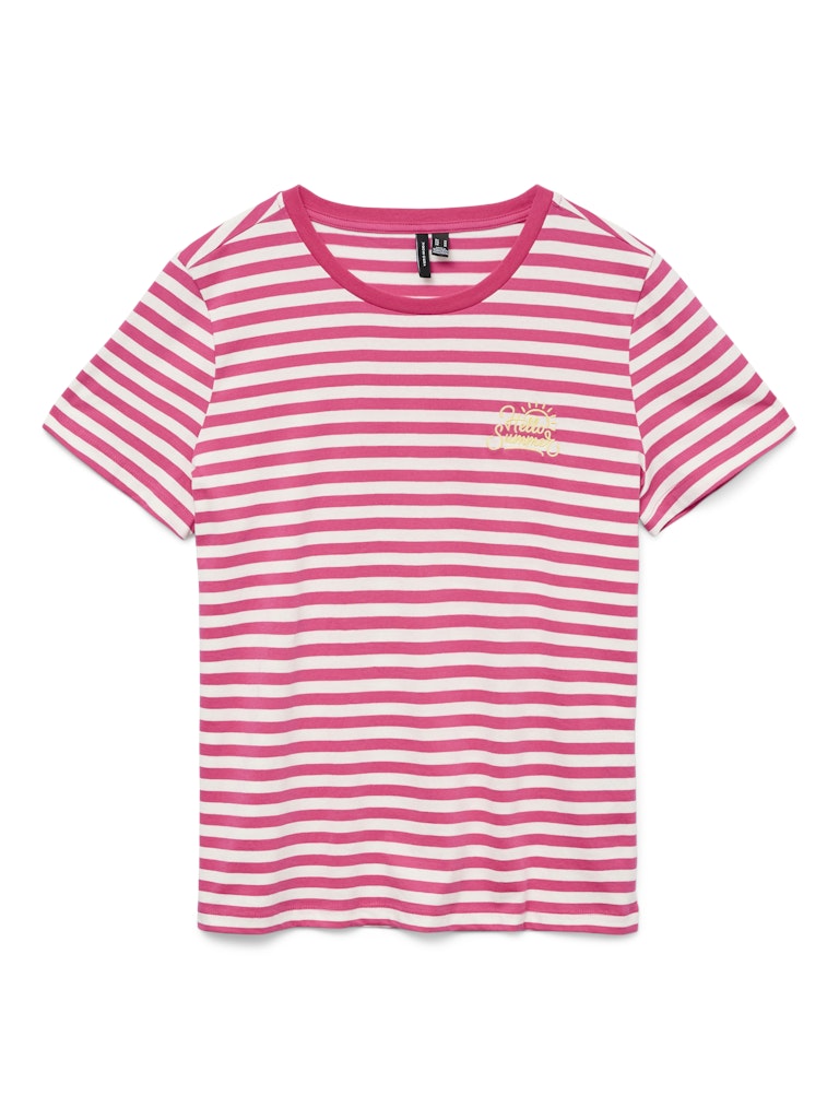 Vero Moda Damen T-Shirts Cabaret/Snow Wh