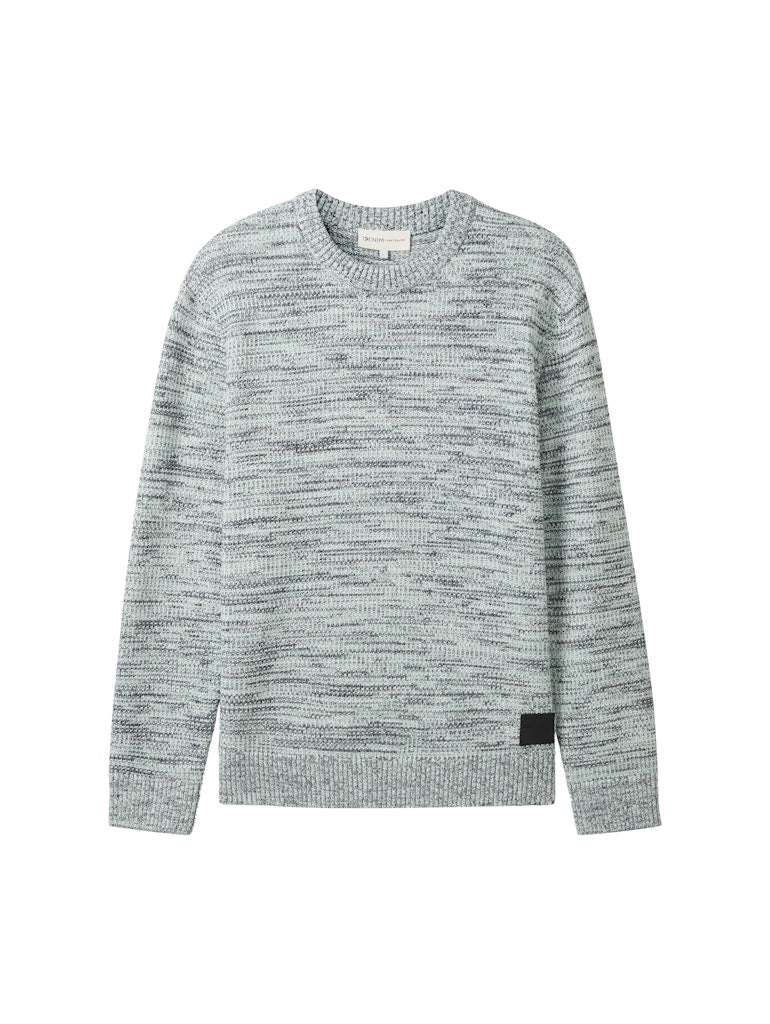 Tom Tailor denim Herren Pullover Sea Foam Wool W