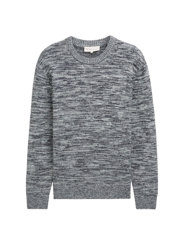 Tom Tailor denim Herren Pullover Navy Sea Foam M