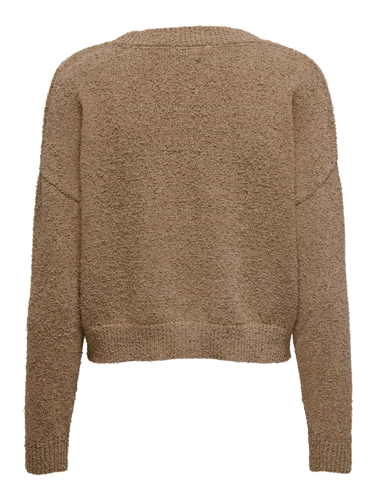 Only Damen Strickjacken Macchiato