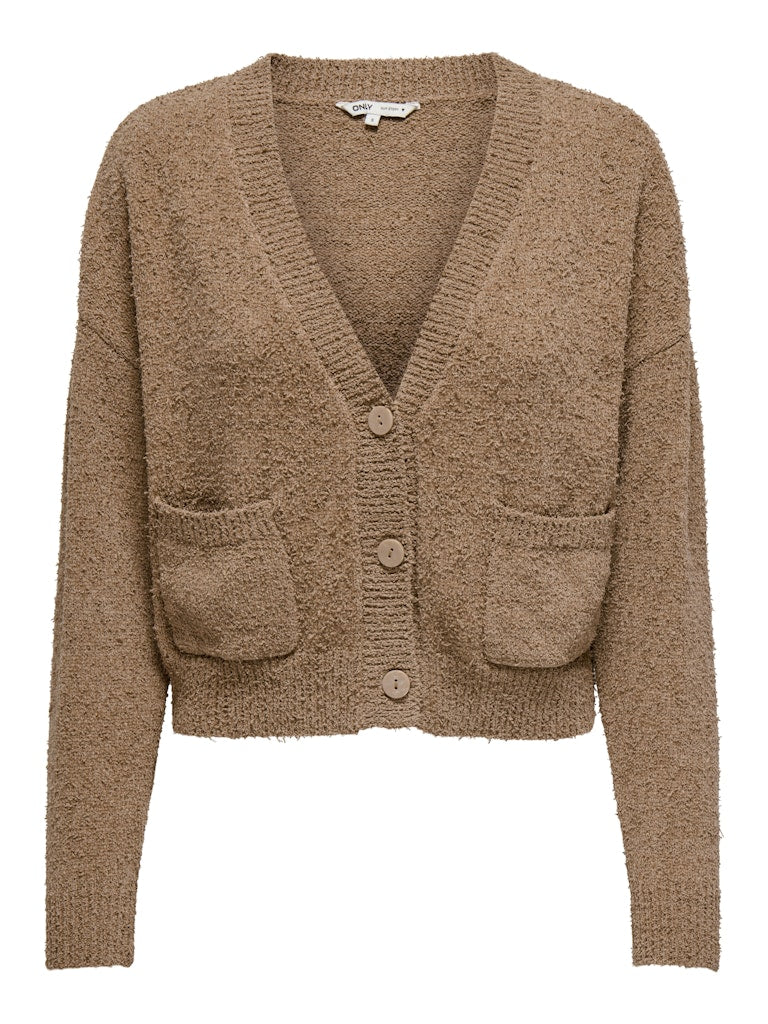 Only Damen Strickjacken Macchiato