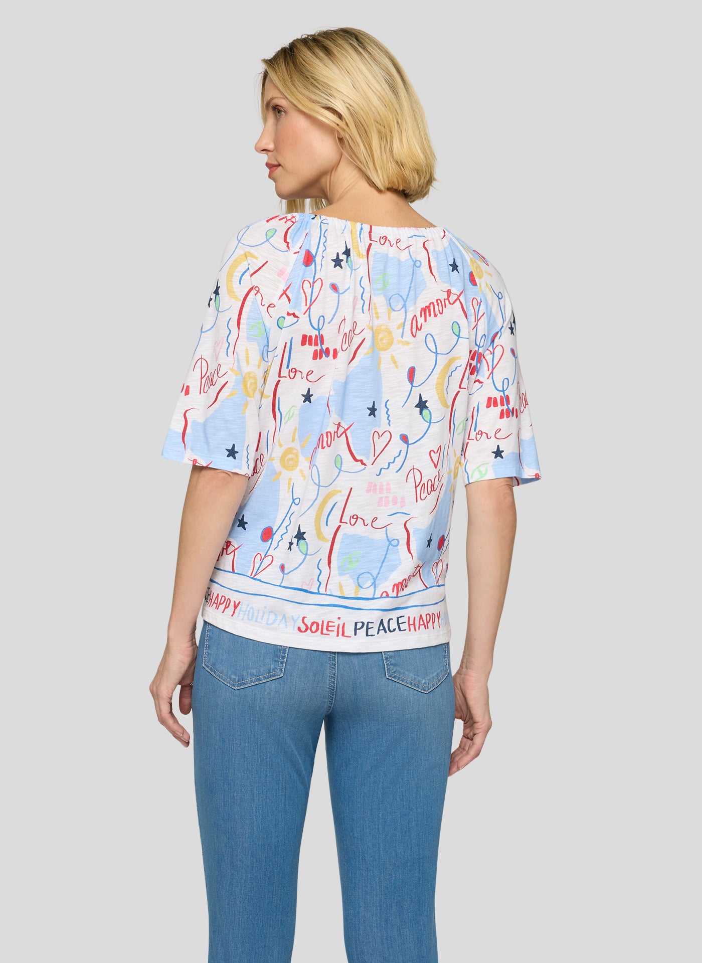 Rabe Damen T-Shirts Weiss