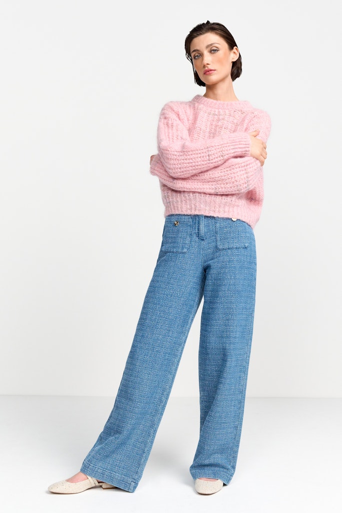 Rich & Royal Damen Pullover Frozen Rose