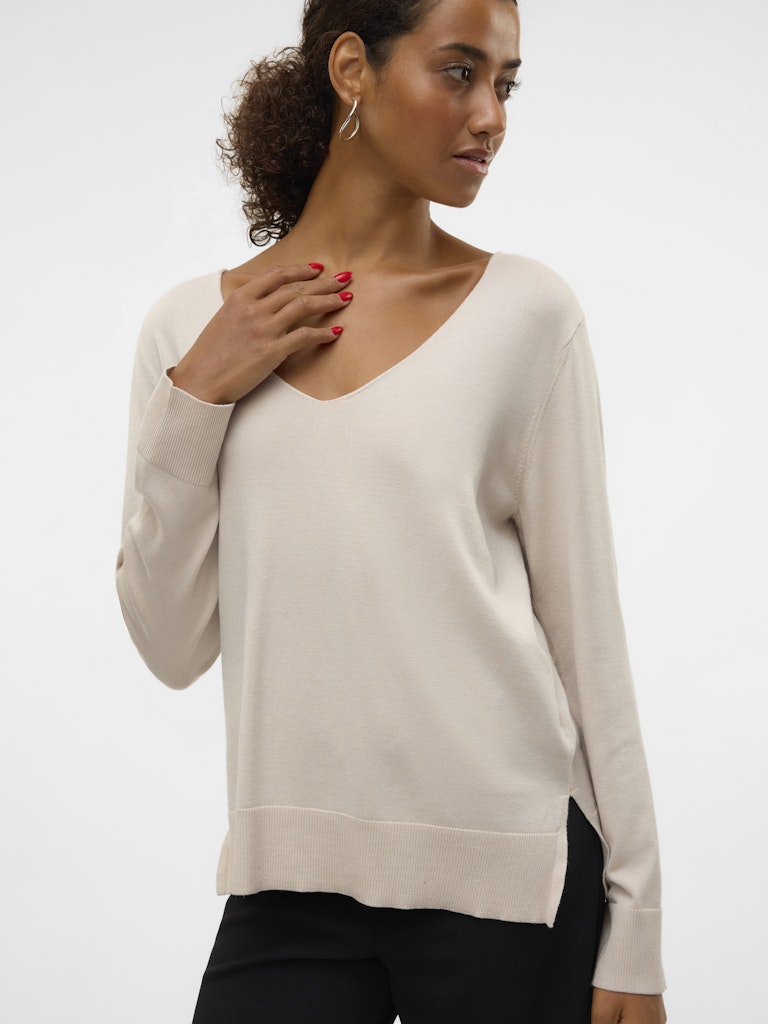 Vero Moda Damen Pullover Moonbeam