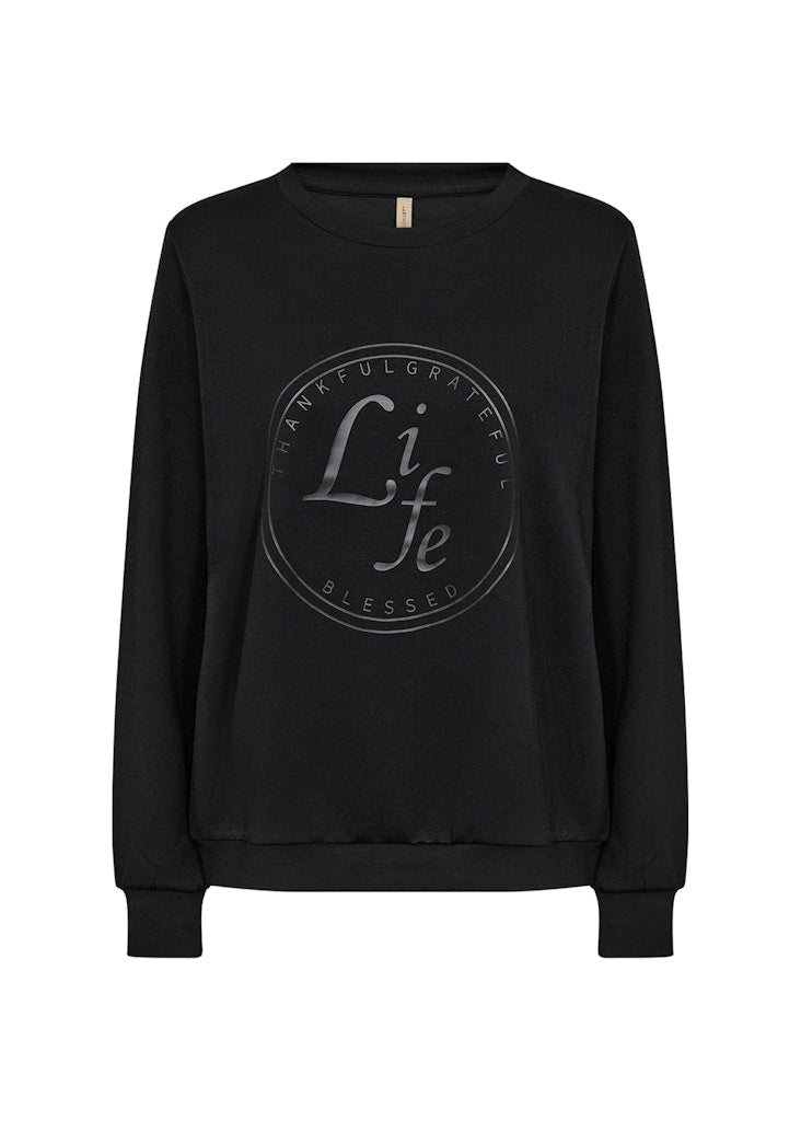 Soya Concept Damen Sweatshirts Black