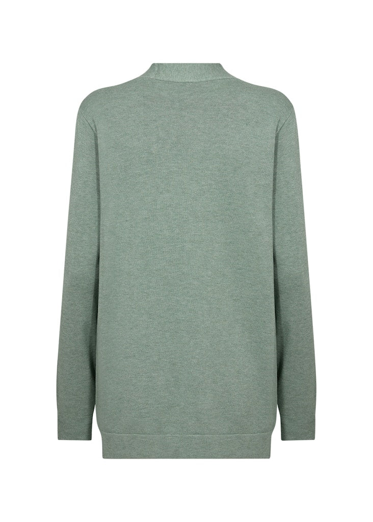 Soya Concept Damen Strickjacken Mineral Green M