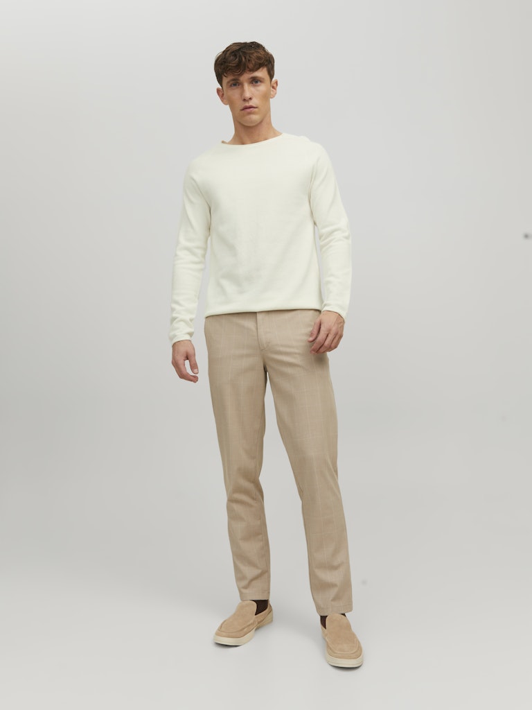 Jack & Jones Herren Pullover Cloud Dancer