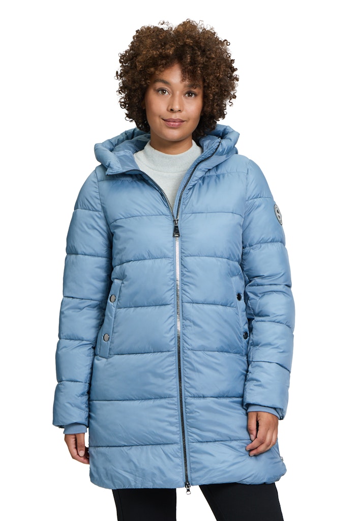 Cartoon Damen Jacken Faded Denim