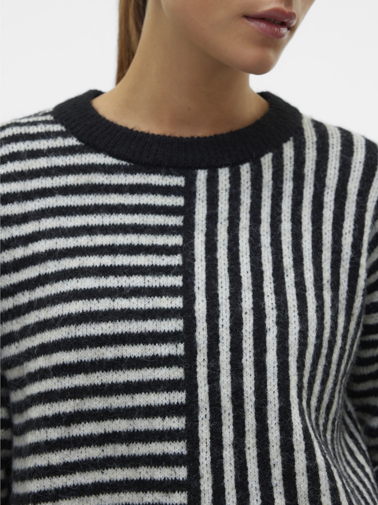 Vero Moda Damen Pullover Black/W. Birch