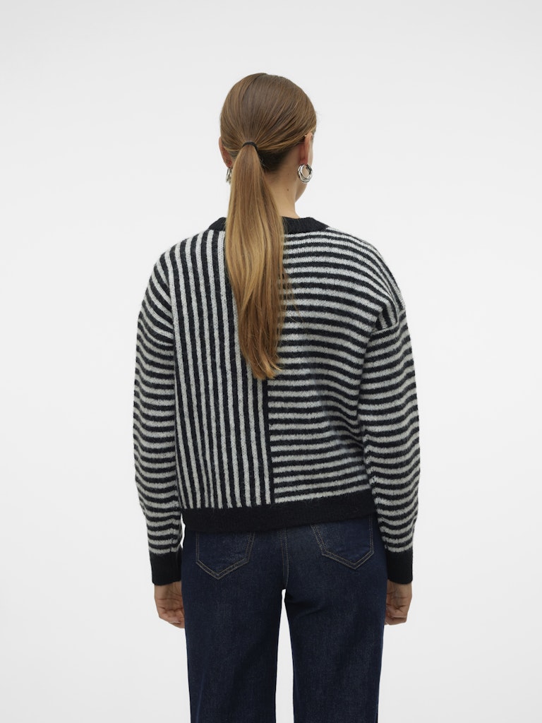 Vero Moda Damen Pullover Black/W. Birch