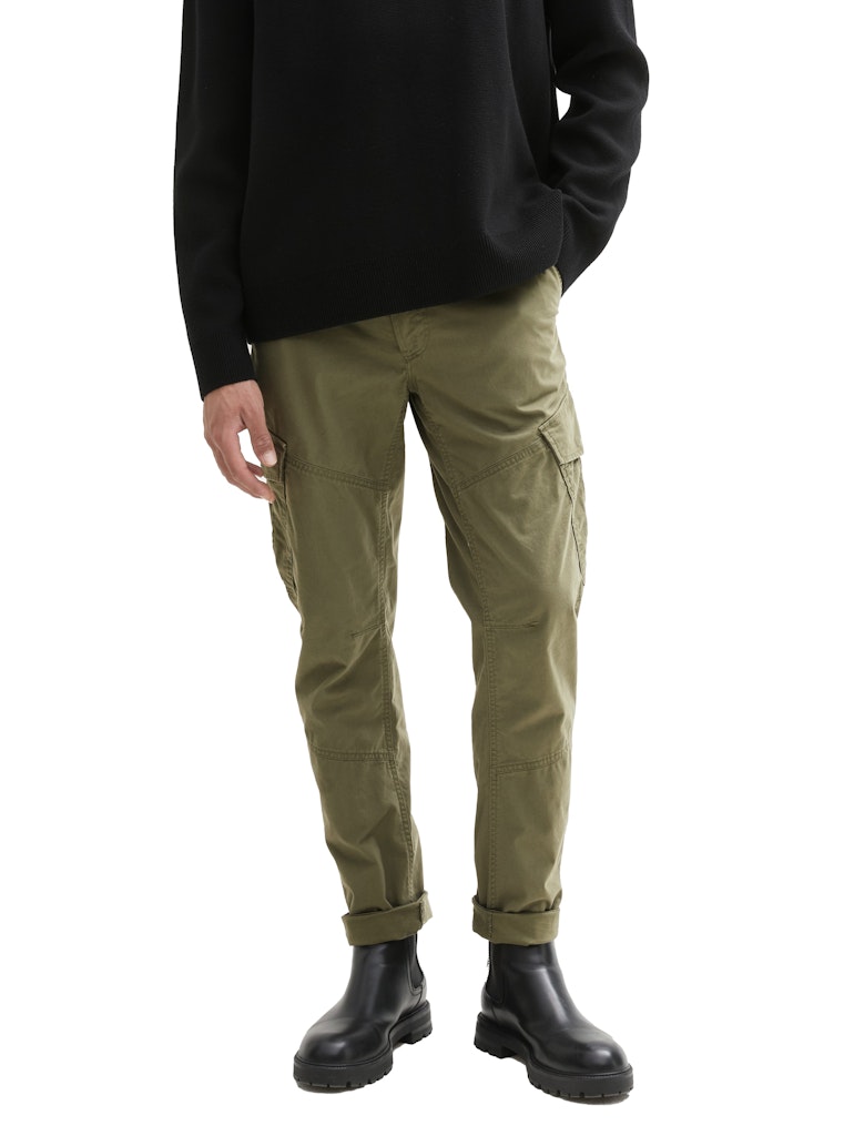Tom Tailor denim Herren Hosen Dusty Olive Gre